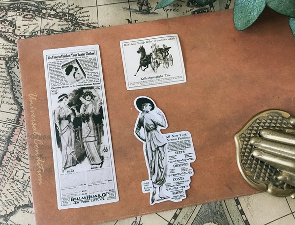 14 шт. старая упаковка рекламный плакат наклейки для скрапбукинга DIY альбом журнал