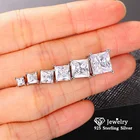 Женские серьги-гвоздики из серебра 925 пробы, CCE750