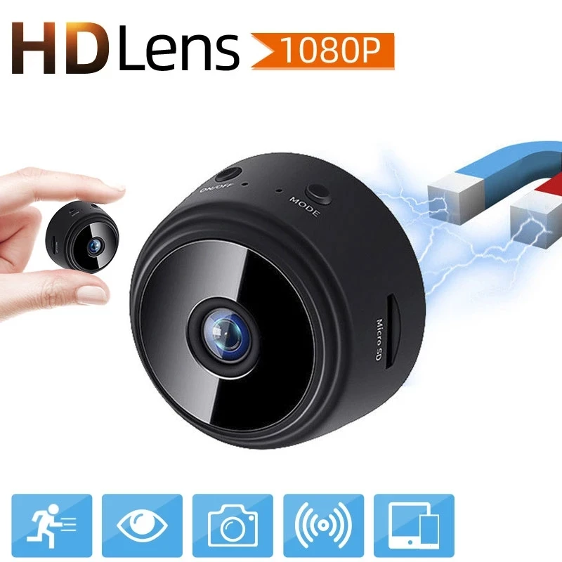 

Mini Camera A9 1080P HD IP IR Night Vision video Motion Detection Mini Camcorders Surveillance Camera Wifi Camera