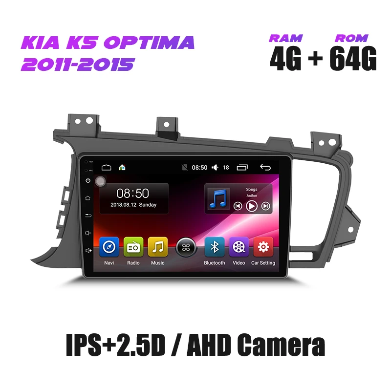 IYING Штатная автомагнитола для KIA K5 Optima 2011~ андроид 9.0 до 8-ЯДЕР автомобильное головное устройство автомагнитола 2 DIN мультимедиа автомобиля gps навигация автомобильное аудио стерео - Цвет: 64G