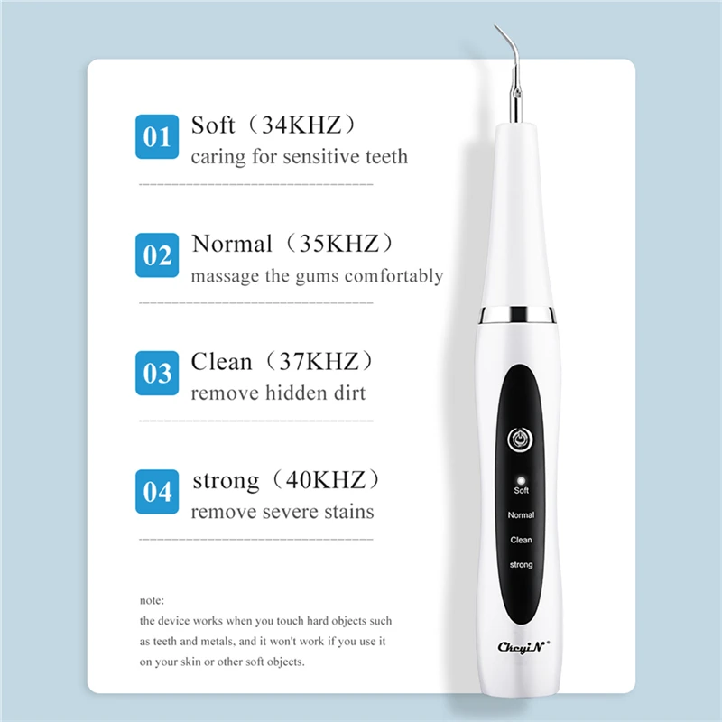 CkeyiN ультразвуковая чистка зубов зубной скалер вычисление полости рта средства