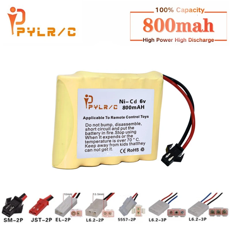Аккумуляторная батарея 6 в для радиоуправляемых игрушек автомобилей танков