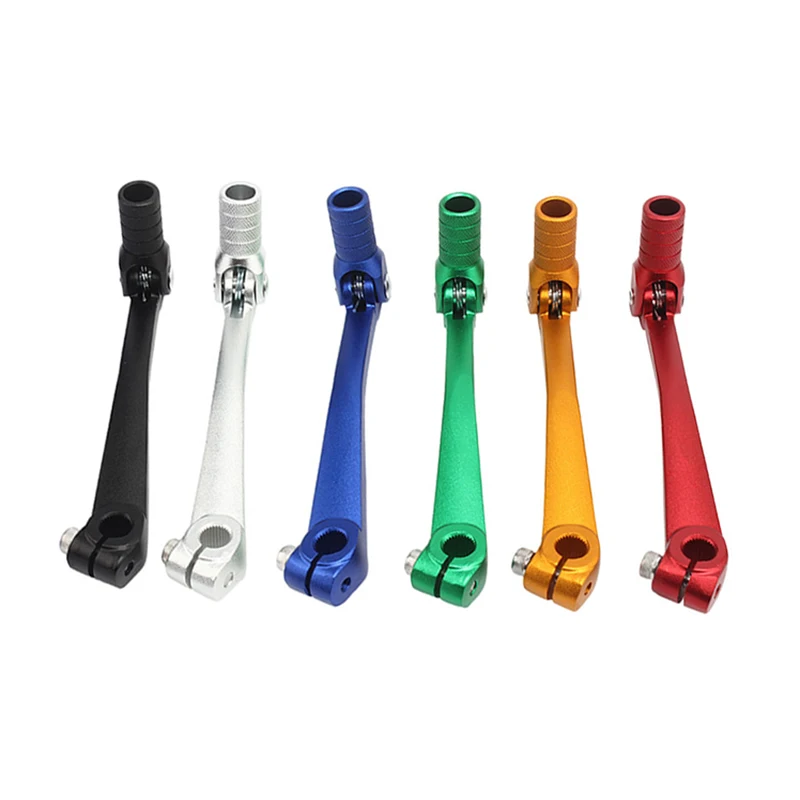 

Motorcycle CNC Folding Aluminum Gear Shift Lever Fit Motorcycle ATV Dirt Bike Pit Bikes Gear Lever CNC-208