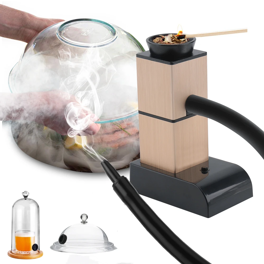 BORUiT Smoke Infuser портативный пистолет для курения молекулярной кухни генератор