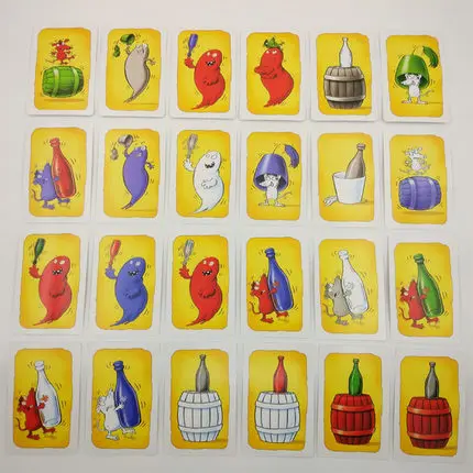 Семейные вечерние настольные игры-головоломки 2-8 карточная игра PlayerQuick Reaction с