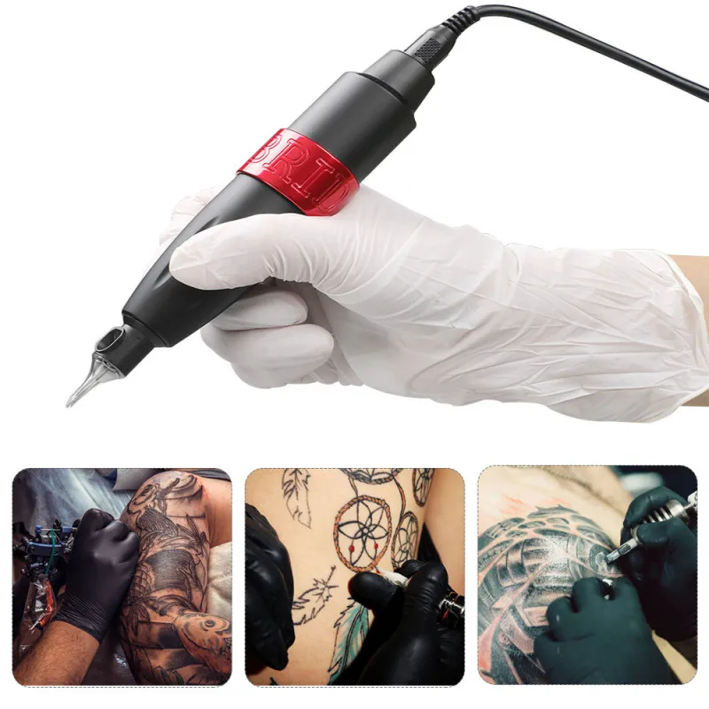 Professional Rocket Motor Tattoo Pen Rotary Tattoo Gun Equipment Motor Tattoo Pen for Semi Permanent Microblading Makeup enlarge
