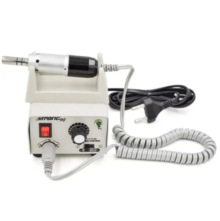 Dental Lab Power Box Strong 90 Micro Motor 90/204 Handpiece 35000RPM For Jewelry