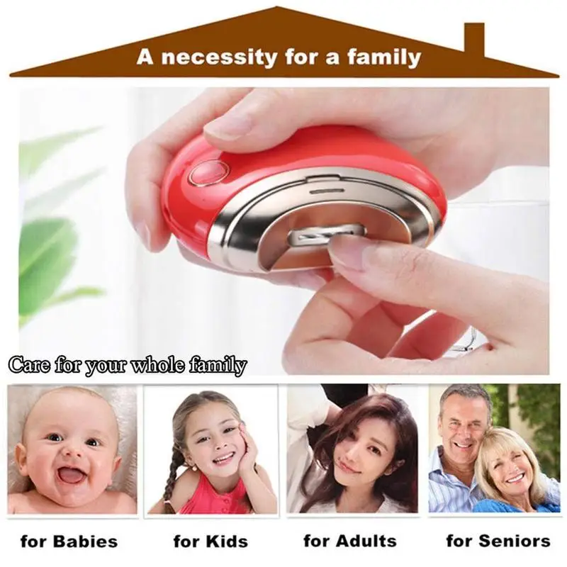 

Electric Automatic Nail Clippers Trimmer Nail Cutter Scissors for Baby Adult Electric Nail Clippers
