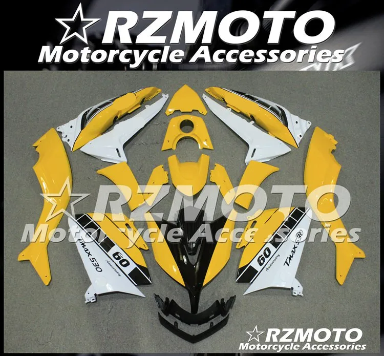 Новый ABS мотоцикл обтекатель комплект для YAMAHA TMAX530 2015-2016 год бодиборд литья под