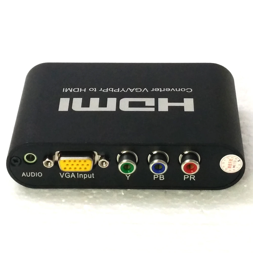 Преобразователь Charmvision CVY2H VGA YPbPr в HDMI преобразователь с HDDB 15PIN Y Pb Pr 3 5 мм стерео