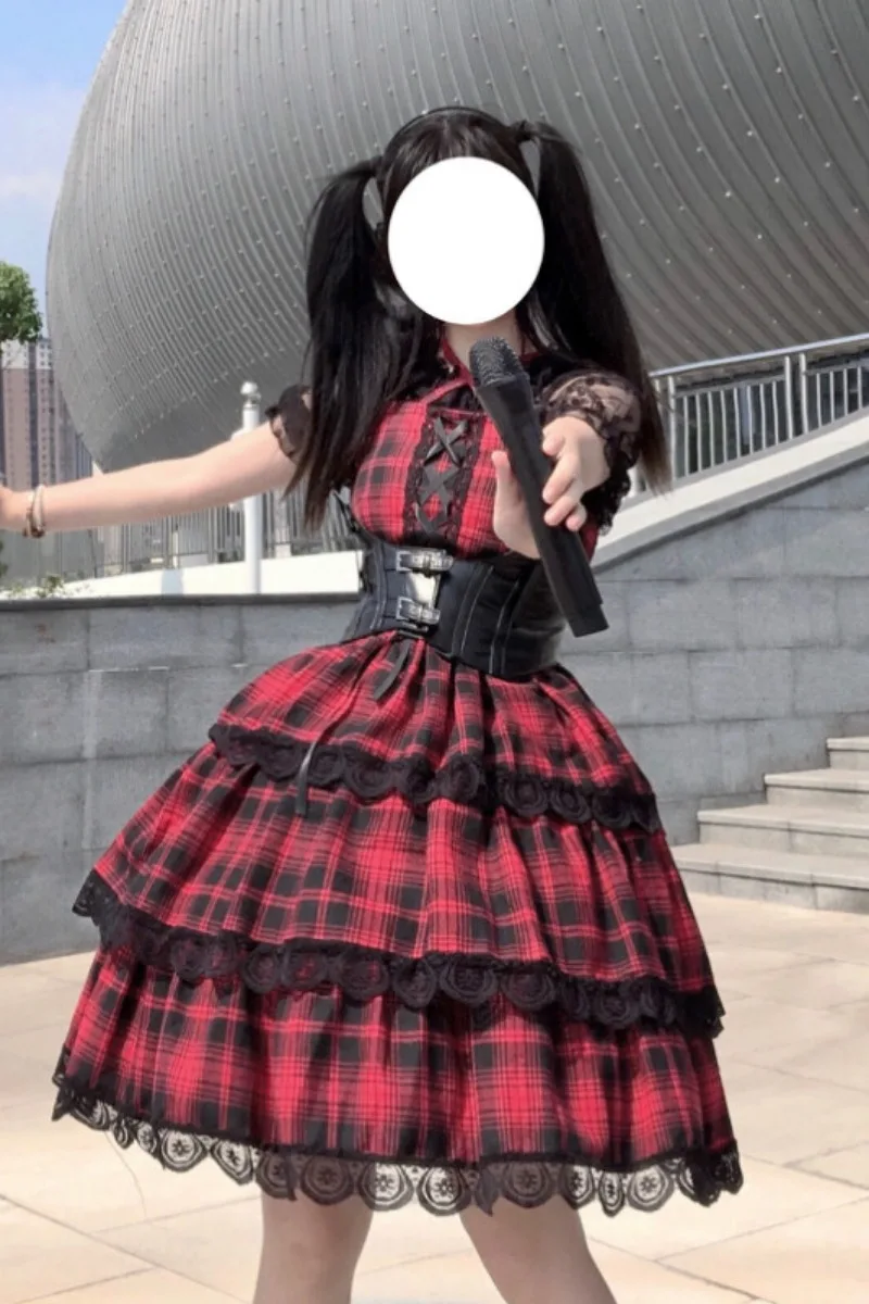 

Lolita Dress Taboo Kiss Song-Promotion Costume JSK Full Body Dressfairy dress tea party lolita dress sweet lolita doll