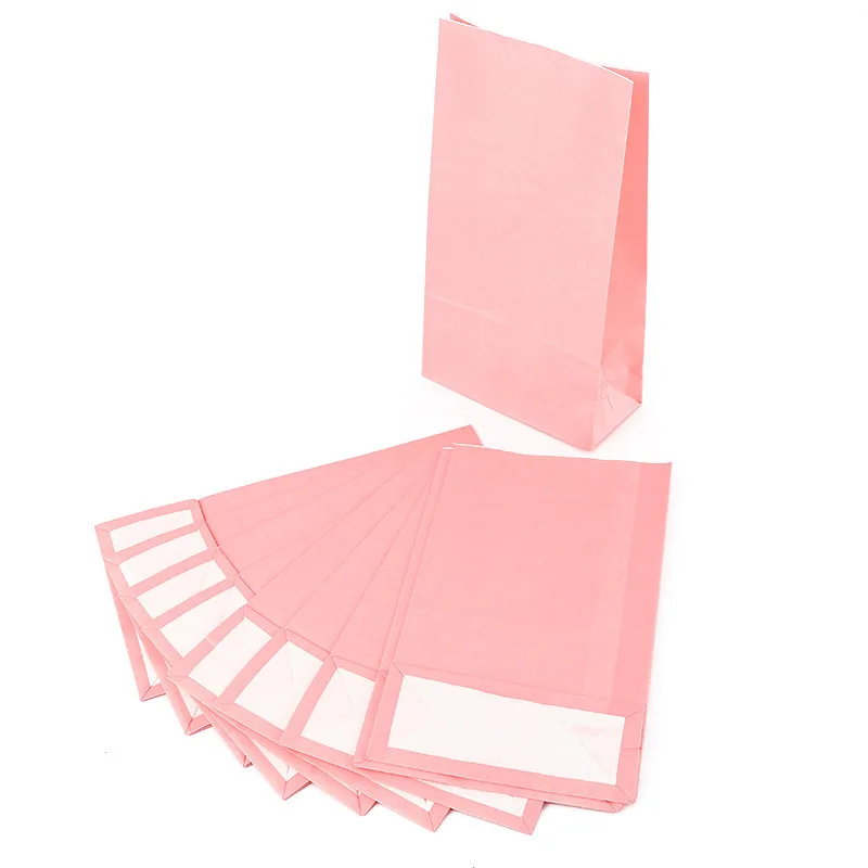 5 шт. детские пакеты из крафтовой бумаги для дня рождения | Дом и сад