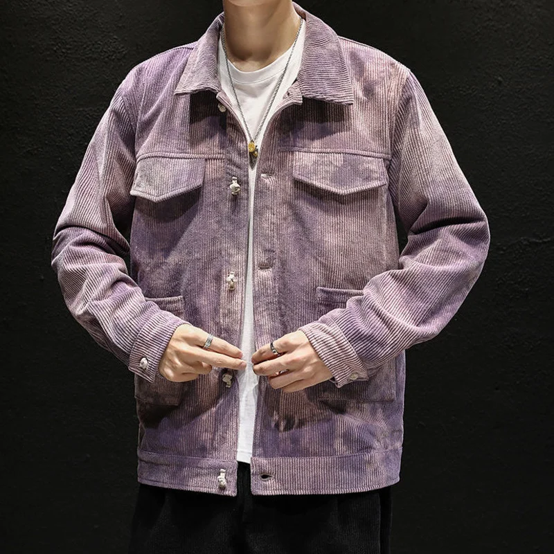 

Privathinker Chinese Style Tie Dye Men's Casual Jacket Oversize 5XL Fashion Male Autumn Coat 2021 Vintage Branded Men Clothing