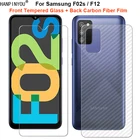 1 комплект = мягкая задняя пленка из углеродного волокна для Samsung Galaxy F02s  F12 6,5 