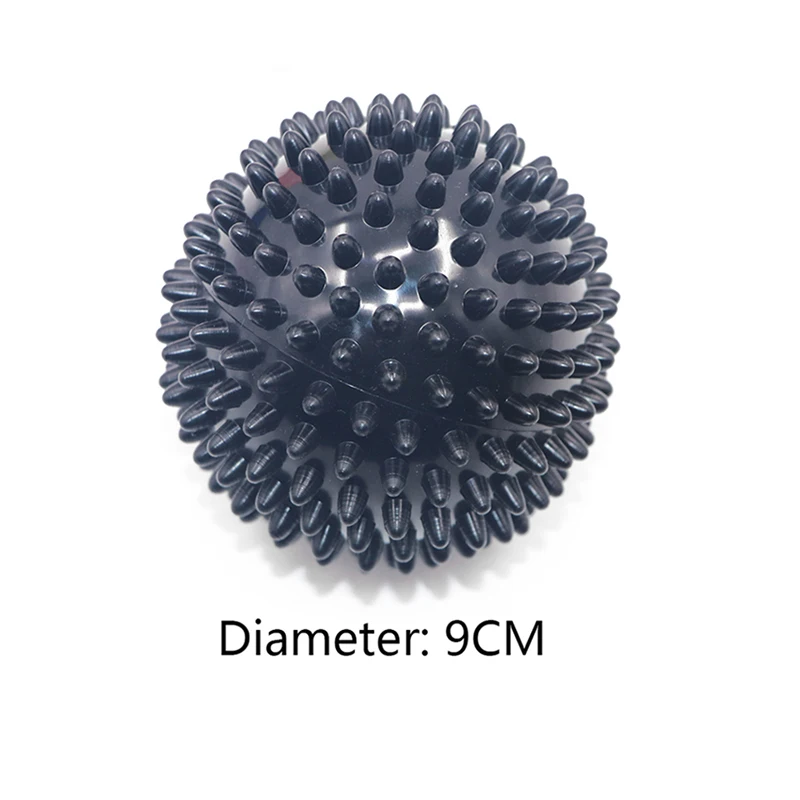 ПВХ колючие массажный шарик ТРИГГЕРНАЯ точка Спортивная Фитнес снимают вручную