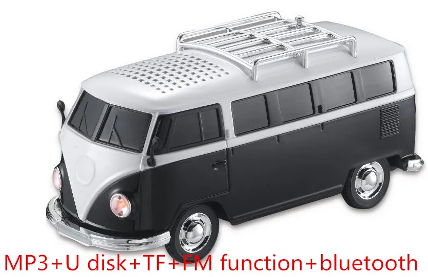 Фото HENGYUE 40 шт. WS-266BT красочные bluetooth мини-динамик для автомобиля форма мини автобусная HENGYUE 40 шт. WS-266BT красочные bluetooth мини-динамик для автомобиля форма мини автобусная