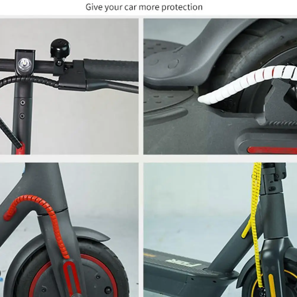 

1m Line Organizer Pipe Protection Wrap Winding Cable Supplies Tube M365/PRO forXIAOMI Cover Wire Scooters Protector Electri W8E0