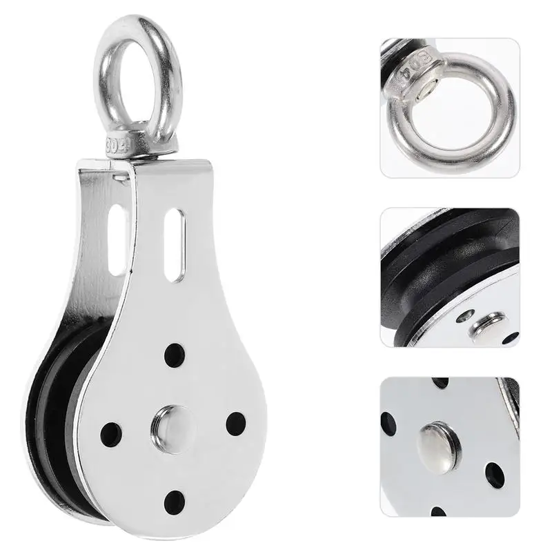 

Swivel Pulley Block Gym Bearing Lifting Pulley Home Gym Exercise Accessories