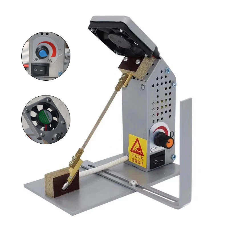 

Многофункциональная электронная высокочастотная машина для резки лент 220 В, 38 Вт, режущий станок для торговой марки, инструменты с регулиру...