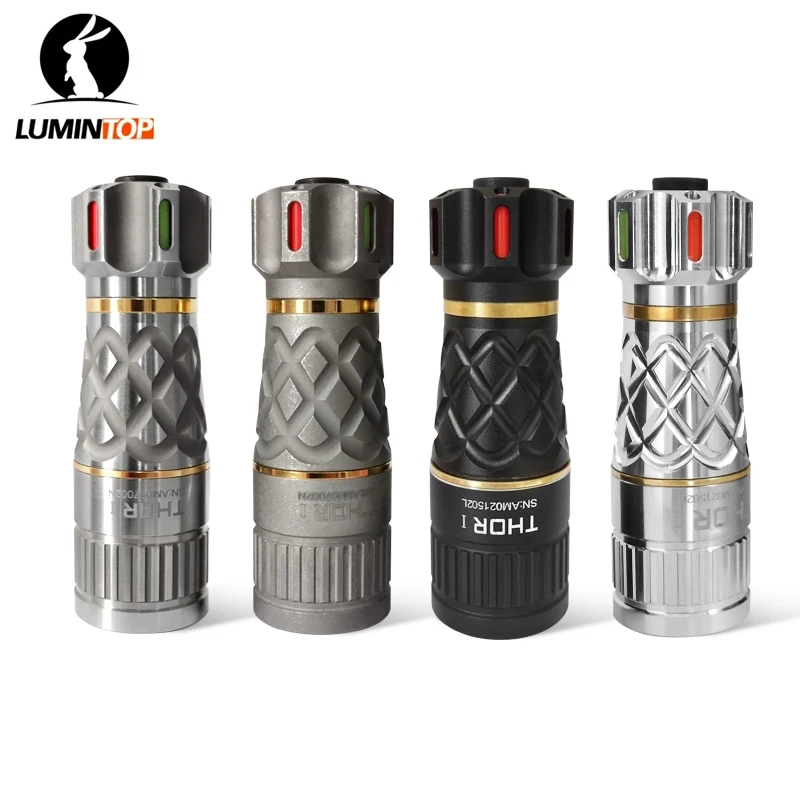 Белый лазерный фонарик Lumintop Thor I 400 люмен расстояние луча 1200 метров для поиска и