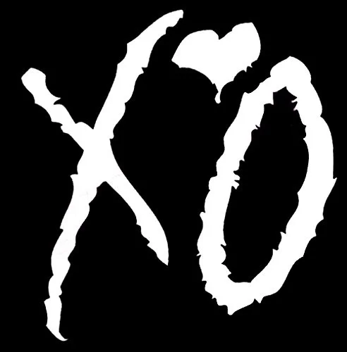 

Dawasaru The Weeknd XO KK Car Sticker Waterproof Laptop Truck Window Motorcycles Auto Accessories,15cm*15cm