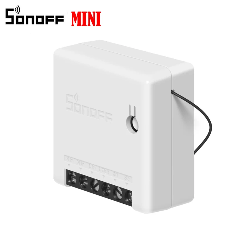SONOFF Мини Wifi Умный домашний переключатель модуль управления ler таймер Выключатель