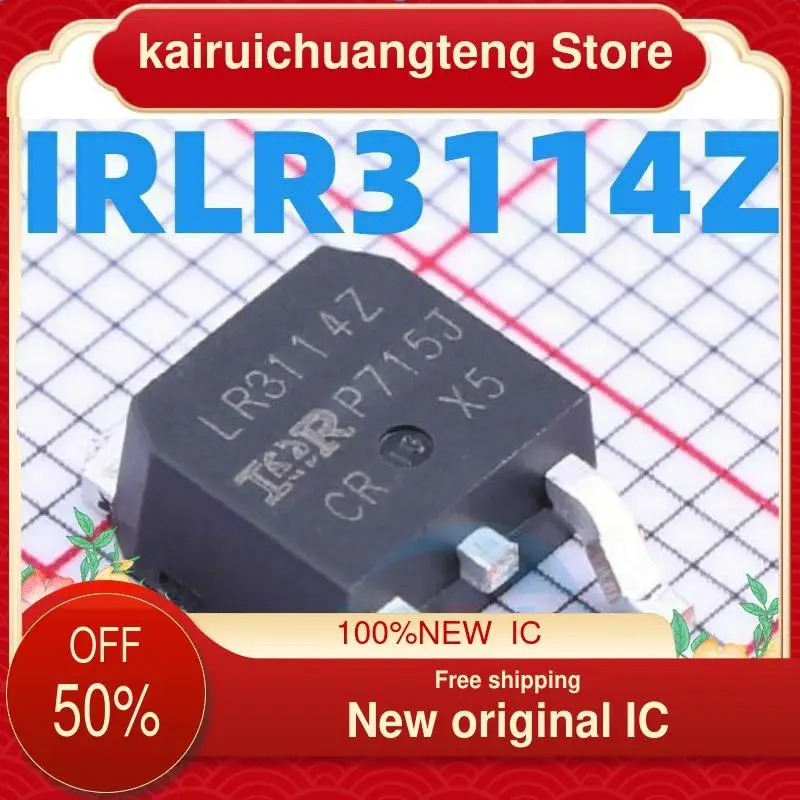 

(1 шт.) IRLR3114ZTRPBF TO-252-3 IRLR3114Z 40В/130A новый оригинальный IC