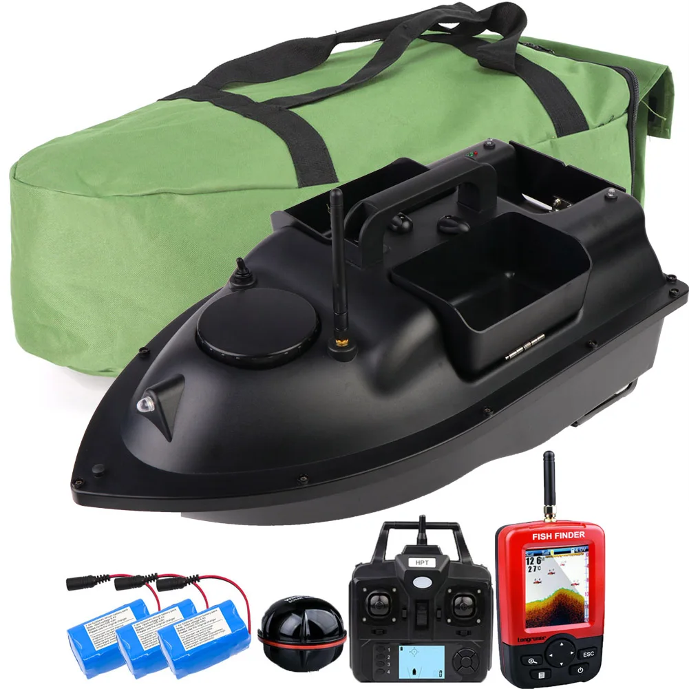 500 м GPS RC рыболовная приманка лодка с приманкой на карпа/крючком дополнительным LCD