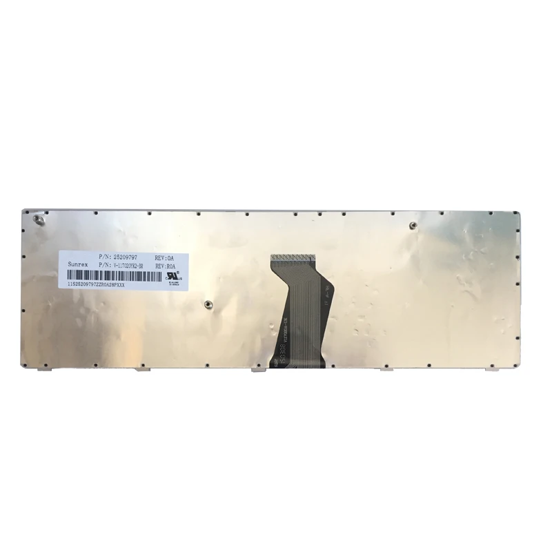 Клавиатура для LENOVO Ideapad B570 Z570 Z575 V570A V570G B575 B580 B590 B590A клавиатура ноутбука br Черная |