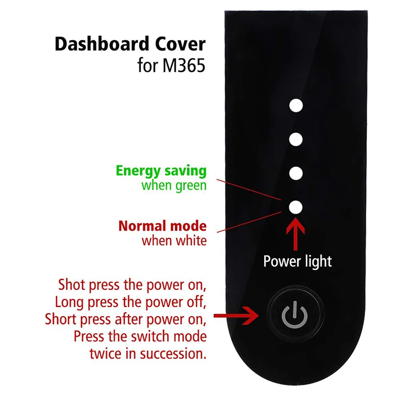 Dashboard Cover for Xiaomi M365 Electric Scooter Waterproof Protection Shells Skateboard Display Screen Panel Circuit Board Case | Спорт и