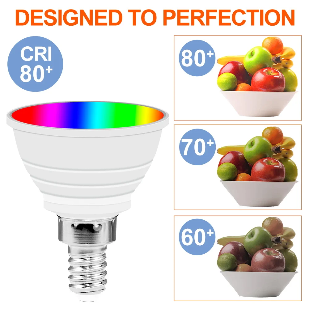 Светодиодная лампа M16 GU10 RGB E27 лампочки 220 В светодиодная E14 точесветильник