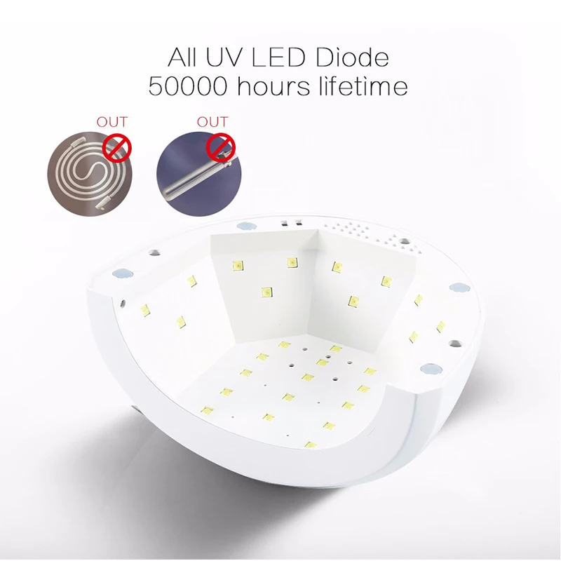 SUNUV SUNone светодиодные УФ-лампы для ногтей сушилка Гель-лак маникюра гель Авто