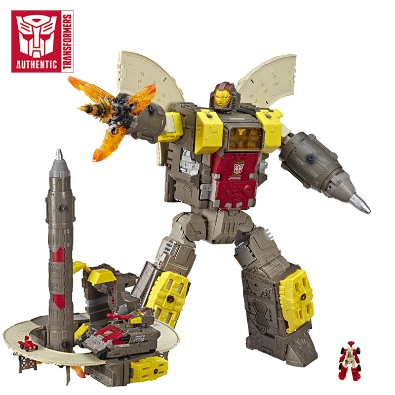 Трансформеры поколения войны для Cybertron Titan Верховная фигурка Омега преобразует в