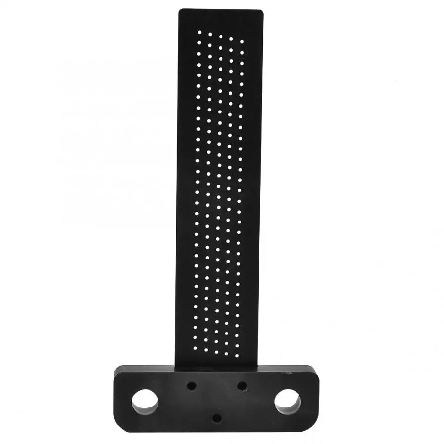 

T-Type Ruler Hole Scribing Aluminum Alloy Woodworking Marking Measuring Hand Tool Woodworking Tool Hole Scribing Tool