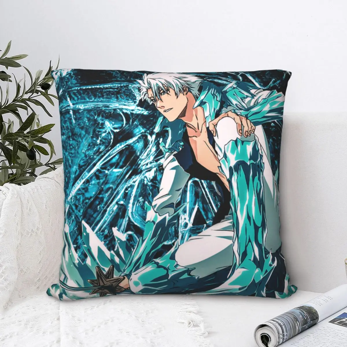 

Сверхнатуральный Дневной светильник Kurosaki Ichigo, Молодежные комиксы для спальни, офиса, декоративная фотообложка