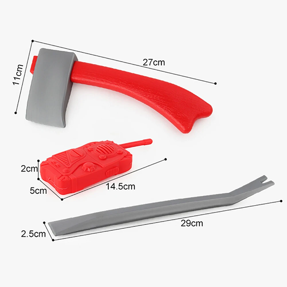 Детская игрушка одежда пожарного жилет шлем водяной пистолет гидрант