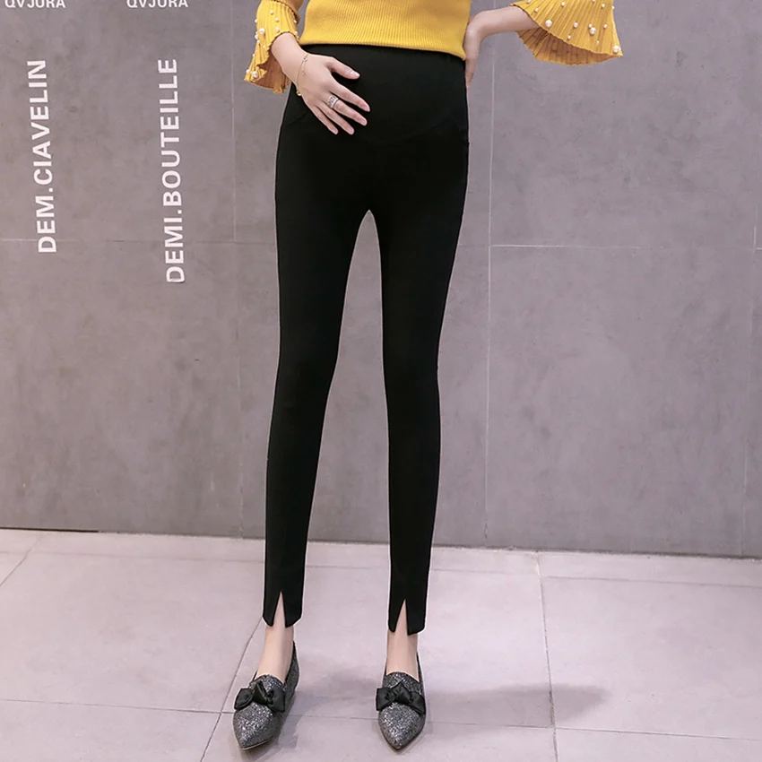 Брюки для беременных женщин на четыре сезона Новинка весна-осень брюки-карандаш