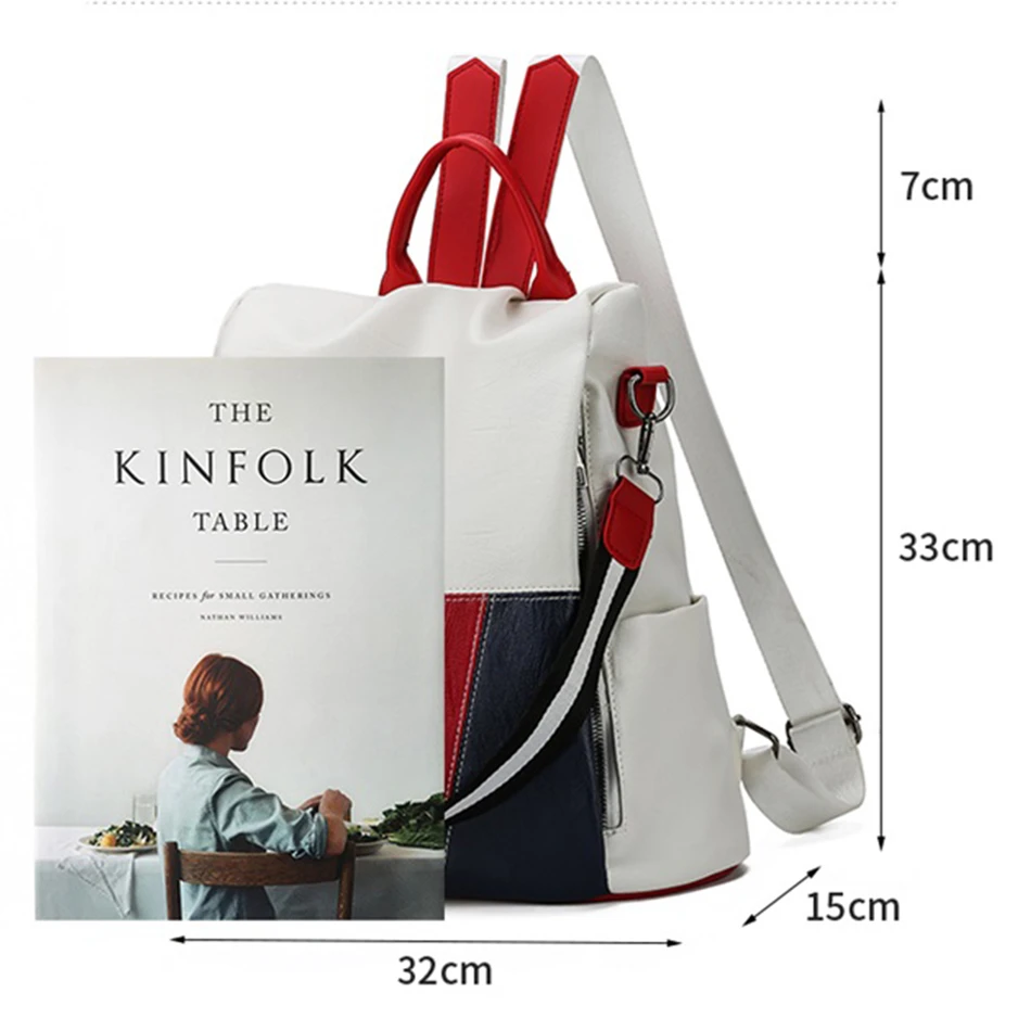 Роскошный дизайнерский женский рюкзак школьный высокого качества из