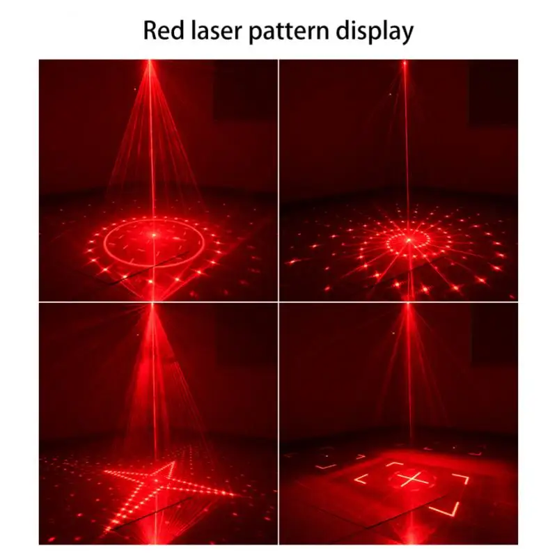 Лазерсветильник прожектор s сценический RGB сцсветильник с голосовым управлением