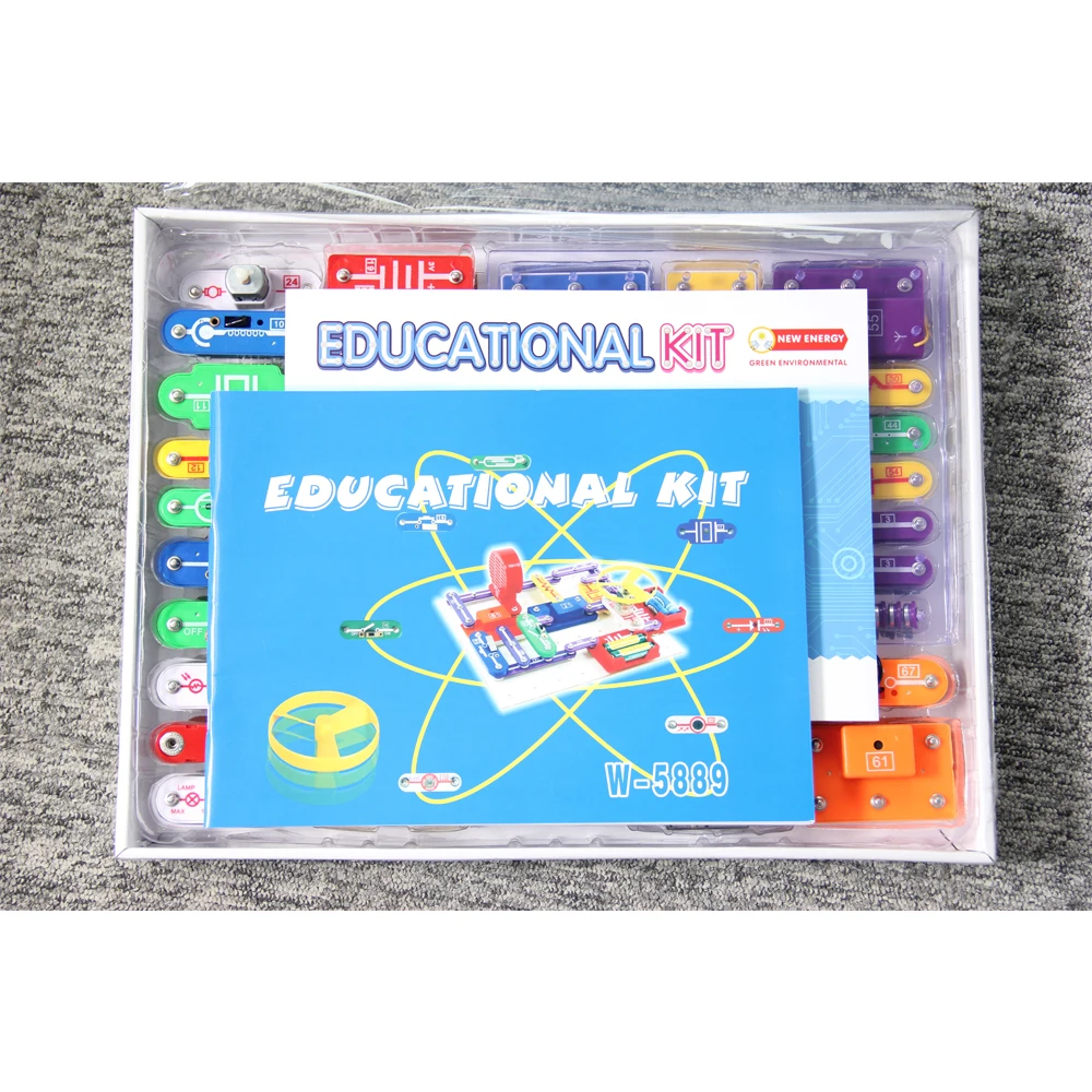 Творческие Diy электронные строительные блоки для студентов детей физика