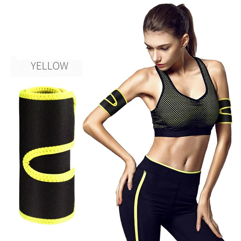 

Arm Sleeve Wrap Ultra-thin Thermal Compression Sweating Slimming Band For Fitness Yoga Weight Loss