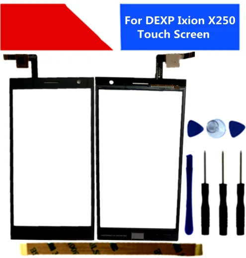Дигитайзер сенсорного экрана для DEXP Ixion X250 замена телефона бесплатная доставка с