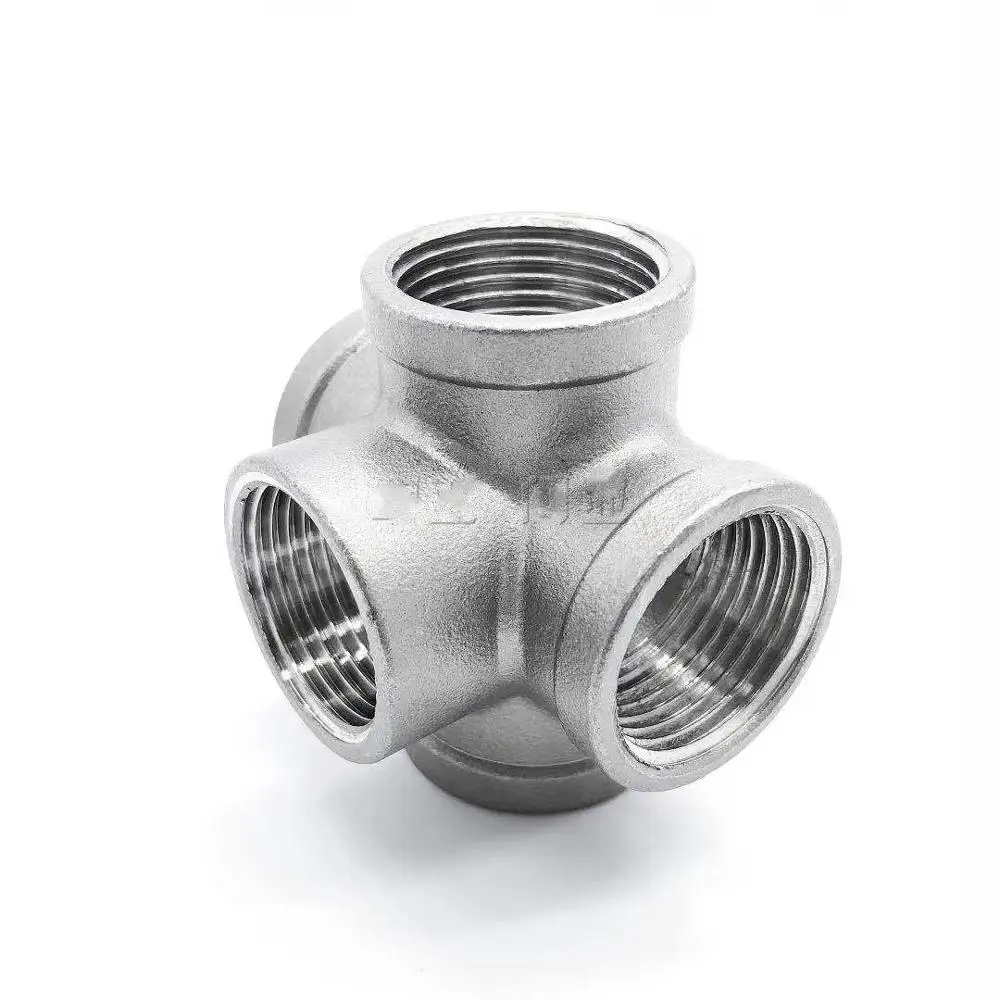 Нержавеющая сталь 304 1/2 &quot3/4&quot 1 &quotвнутренней резьбой BSP фитинги для труб 5 способ
