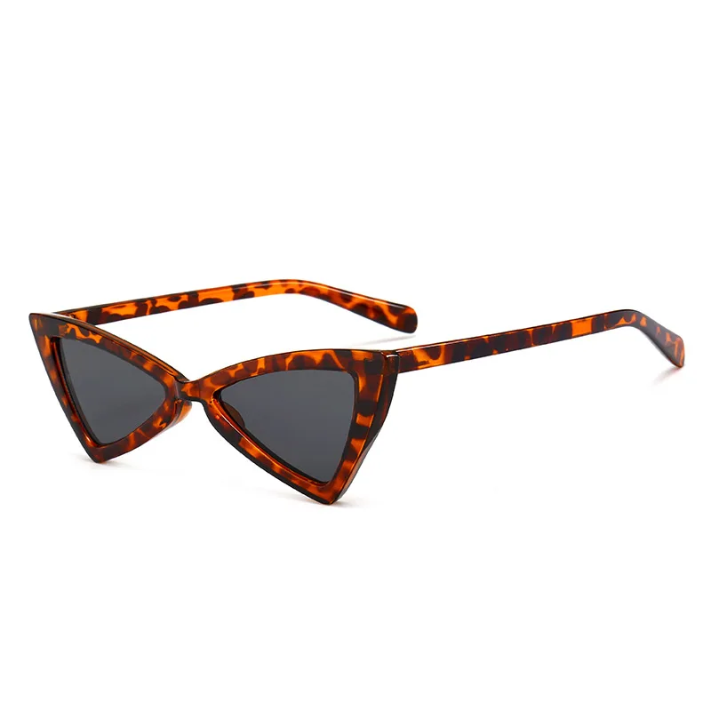 sunglasses women 2019 new Autumn And Winter European retro cat eye triangle box personality trend street shooting wild glasses | Аксессуары