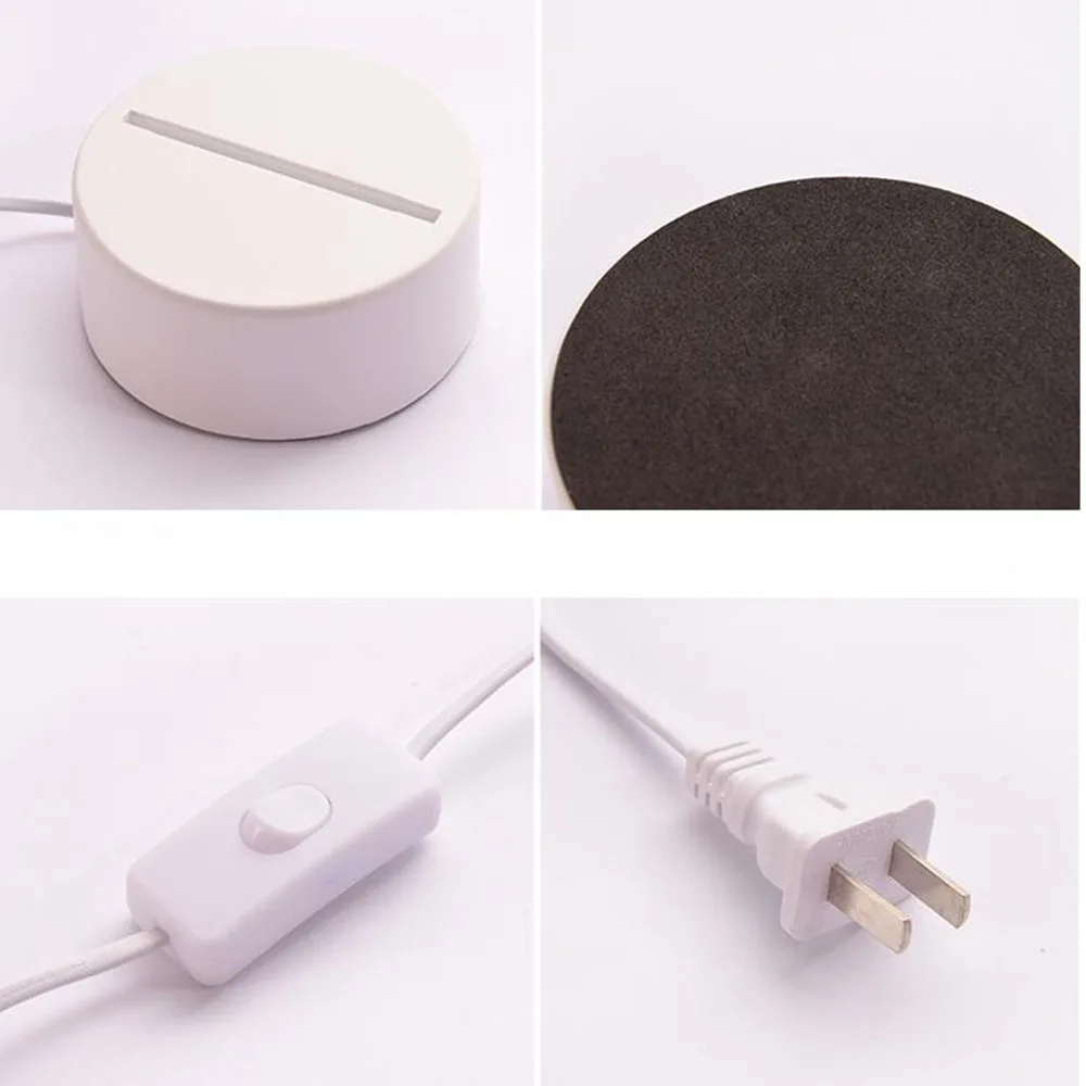 Скандинавский Ночной светильник в форме сердца с вилкой Стандарта США 3 цвета