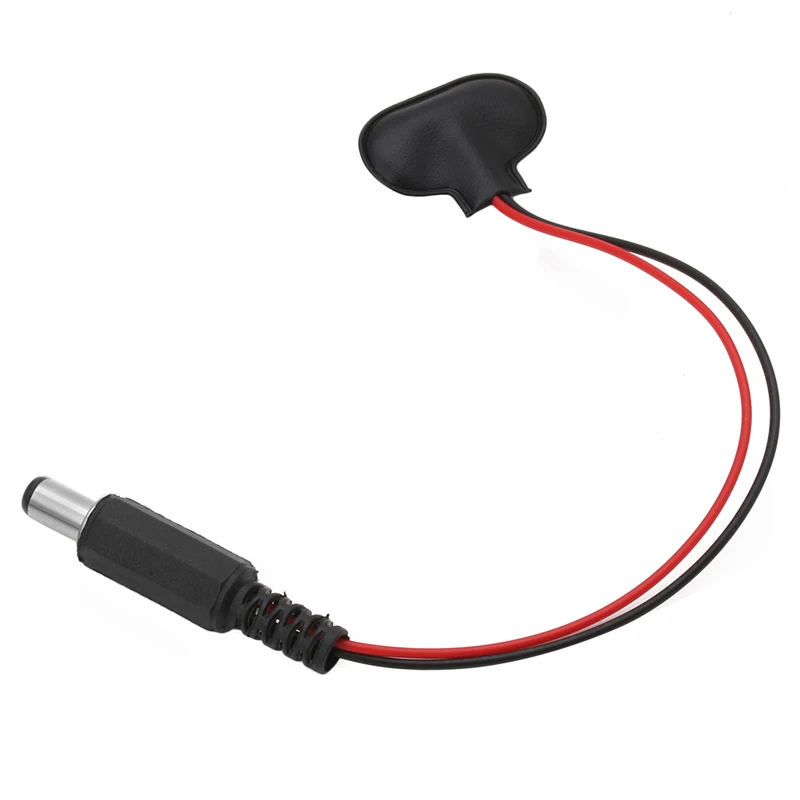 

1Pc 9V Battery Snap T Type Clip Lead Wire Connector Power Supply Cable E56B