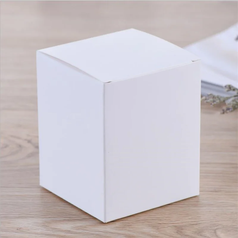 

White Paper, Gift Box, Blank Small Paper Box,Logo Can Be Customized