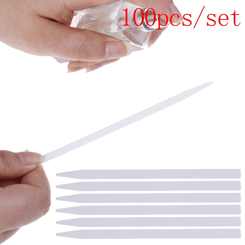 100pcs Blank Essential Oils Test Tester Paper Fragrance Strips Perfume Store Testing Supplies | Красота и здоровье