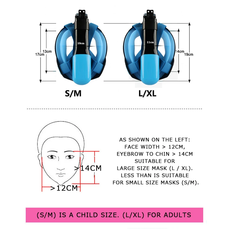 Профессиональная маска для подводного плавания взрослых незапотевающие очки