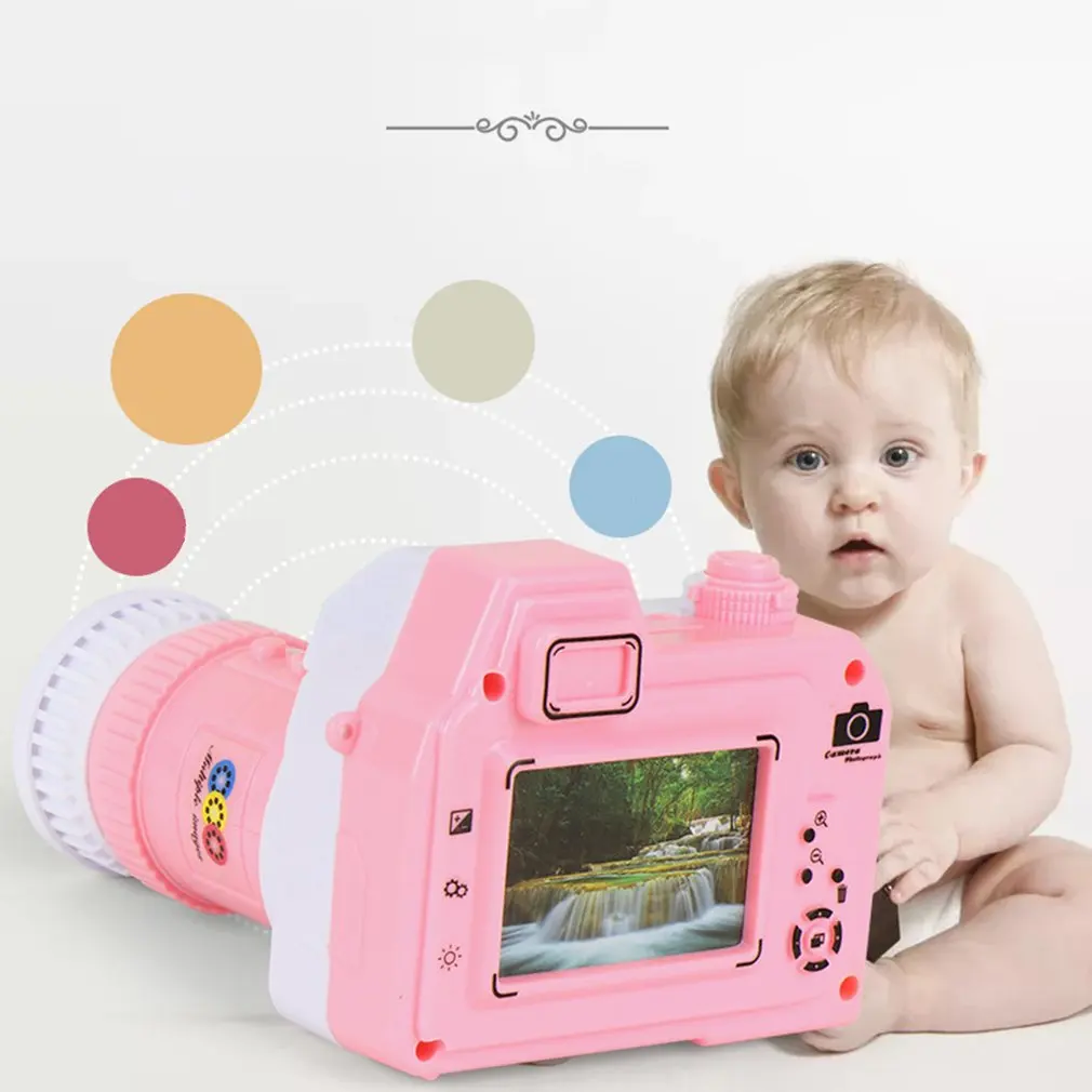 

Projection Camera Toys Children's Camera Early Educational Toy Fun Interactive Light Music Cosplay Game Gifts For Boys Girls New